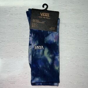New with tags. Vans Off the Wall tie die socks. Blues and green colors.